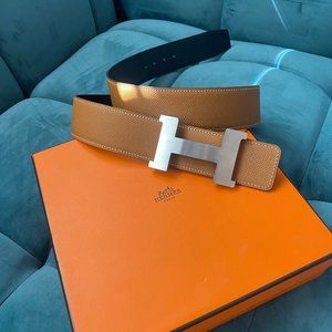 Reversible Hermes Belt and Buckle